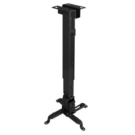 Soporte de techo para proyector tooq pj2012t-b/ inclinable/ hasta 20kg