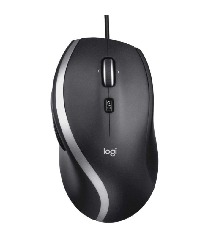 Ratón logitech m500s/ hasta 4000 dpi/ negro