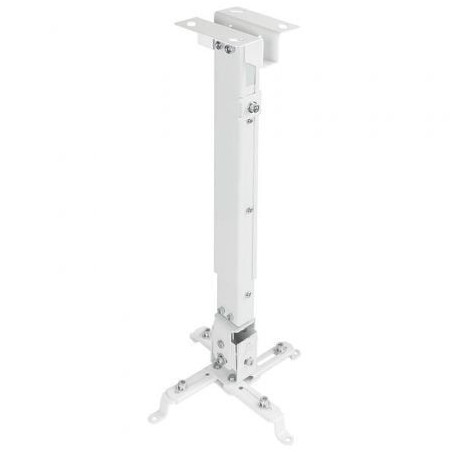 Soporte de techo para proyector tooq pj2012t-w/ inclinable/ hasta 20kg