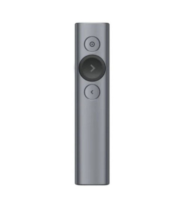 Presentador inalámbrico logitech spotlight presentation remote/ gris pizarra