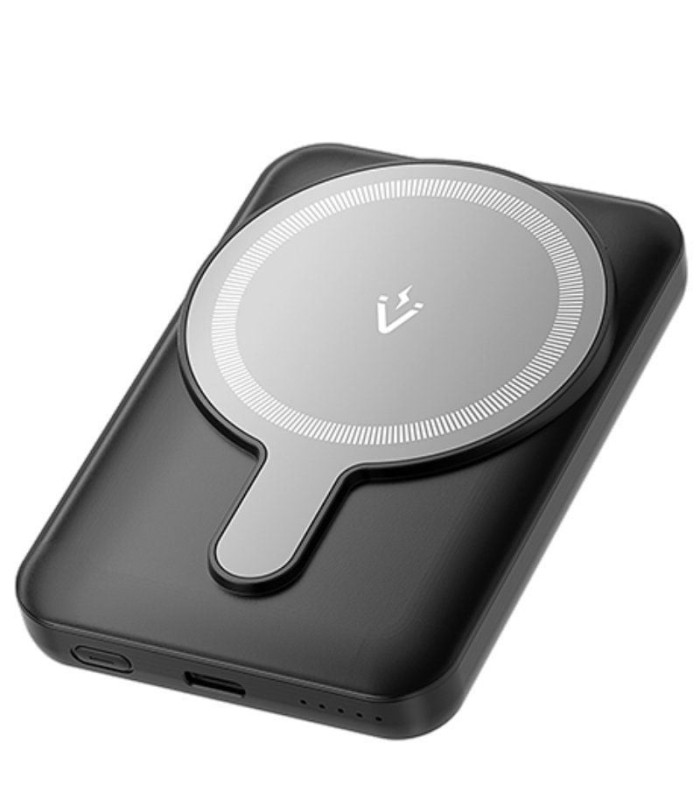 Powerbank 5000mah vention fhsb0/ 20w/ wireless/ negra
