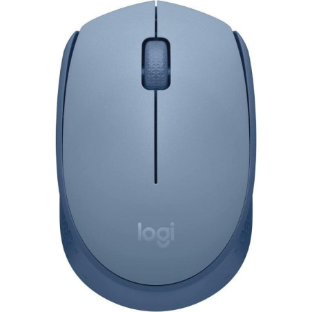 Ratón inalámbrico logitech m171/ hasta 1000 dpi/ gris azulado