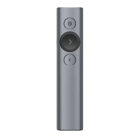 Presentador inalámbrico logitech spotlight presentation remote/ gris pizarra