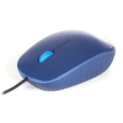 Ratón ngs flame/ hasta 1000 dpi/ azul