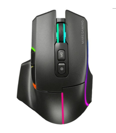Ratón inalámbrico mars gaming mmw-vector/ batería recargable/ hasta 12000 dpi