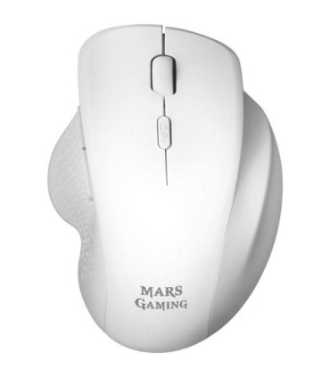 Ratón inalámbrico mars gaming mmwergo/ hasta 3200 dpi/ blanco