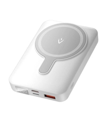 Powerbank 10000mah vention fhtw0/ 22.5w/ wireless/ blanca