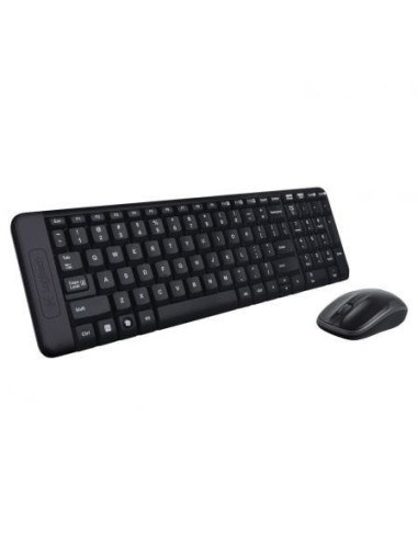 Teclado y ratón inalámbricos logitech wireless combo mk220