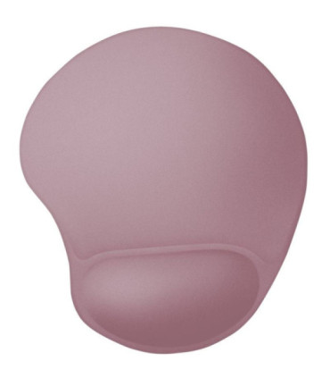 Alfombrilla ergonómica trust bigfoot pad/ 16 x 205 x 236mm/ rosa