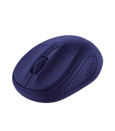 Ratón mini inalámbrico trust primo/ hasta 1600 dpi/ azul mate