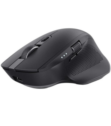 Ratón inalámbrico trust ozaa+/ batería recargable/ hasta 3200 dpi