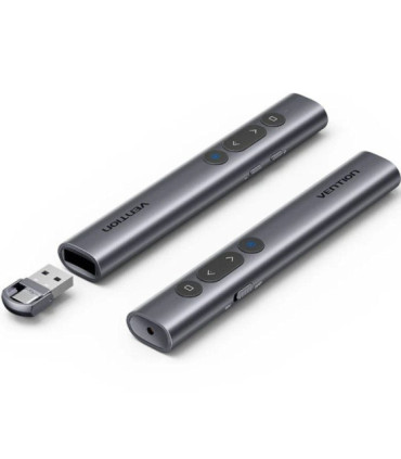Presentador inalámbrico vention kqih0/ 2.4ghz/ gris