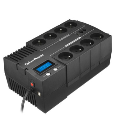 Sai línea interactiva cyberpower br700elcd/ 700va-420w/ 8 salidas/ formato bloque