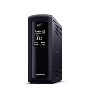 Sai línea interactiva cyberpower vp1200elcd-de/ 1200va-720w/ 5 salidas/ formato torre