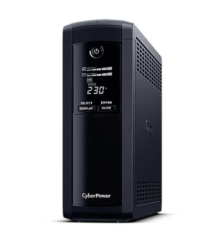 Sai línea interactiva cyberpower vp1600elcd/ 1600va-960w/ 5 salidas/ formato torre