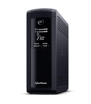 Sai línea interactiva cyberpower vp1600elcd/ 1600va-960w/ 5 salidas/ formato torre