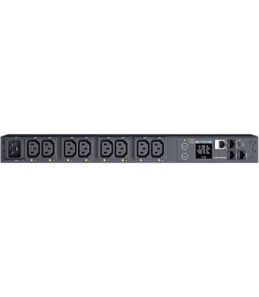 Unidad de distribución para alimentación cyberpower pdu41005/ 16a/ 8x iec c13/ formato rack 1u