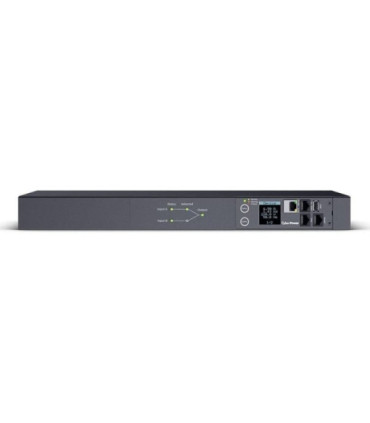 Unidad de distribución para alimentación cyberpower pdu44005/ 16a/ 8x iec c13 - 2x iec c19/ formato rack 1u