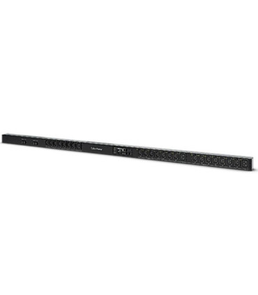 Unidad de distribución para alimentación cyberpower pdu81405/ 32a/ 21x iec c13/ 3x iec c19/ formato rack 0u
