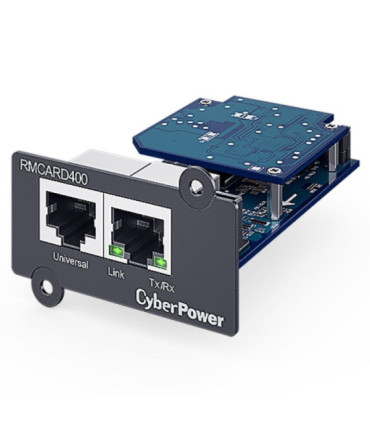 Tarjeta gestión remota cyberpower rmcard400/ rj45/ compatible con envirosensor