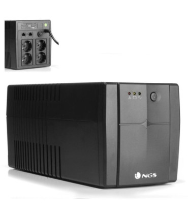 Sai offline ngs fortress 1500 v2/ 1200va-720w/ 4 salidas/ formato torre