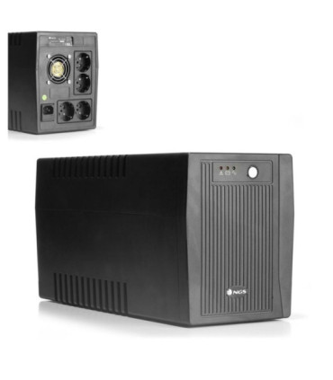 Sai offline ngs fortress 2000 v2/ 1500va-900w/ 4 salidas/ formato torre