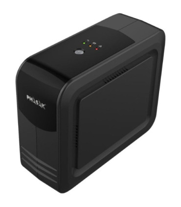 Sai línea interactiva phasak smart lite 750 va/ 750va-450w/ 3 salidas/ formato torre
