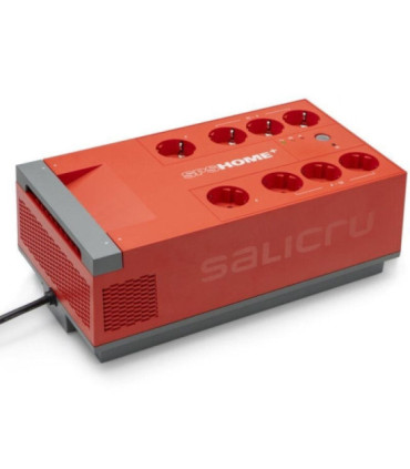 Sai línea interactiva salicru sps 650+/ 650va-360w/ 8 salidas/ formato rack