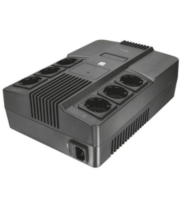 Sai línea interactiva trust maxxon/ 800va/ 6 salidas/ formato bloque