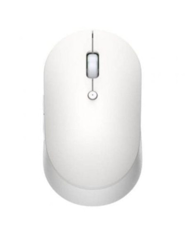 Ratón inalámbrico por bluetooth/ 2.4ghz xiaomi mi dual mode silent edition/ hasta 1300 dpi/ blanco