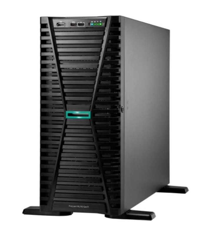 Servidor hpe proliant ml110 gen11 intel xeon gold 5416s/ 64gb ram/ 2x 960gb ssd sata