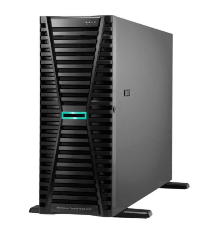 Servidor hpe proliant ml350 gen12 intel xeon 6505p/ 64gb ram/ 2x 960gb ssd