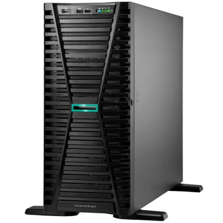 Servidor hpe proliant ml110 gen11 intel xeon bronze 3508u/ 32gb ram/ 2x 2tb sata