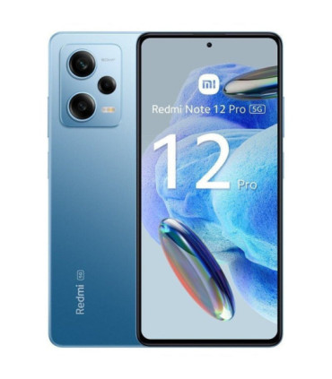 Smartphone xiaomi redmi note 12 pro 8gb/ 256gb/ 6.67'/ 5g/ azul cielo