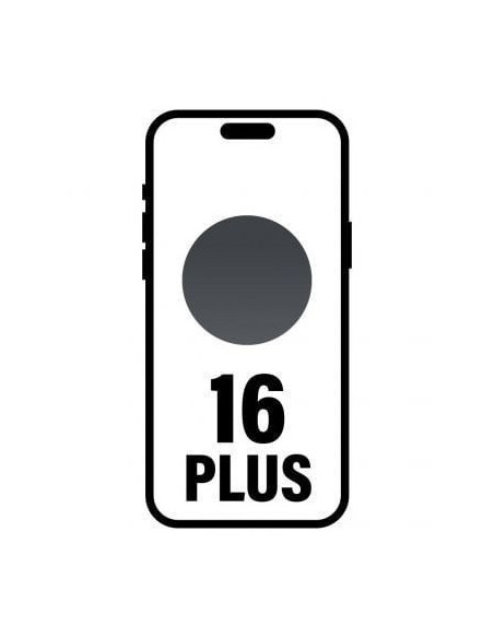 Smartphone apple iphone 16 plus 256gb/ 6.7'/ 5g/ negro