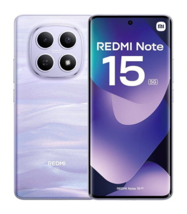 Smartphone xiaomi redmi note 15 8gb/ 256gb/ 6.77'/ 5g/ púrpura