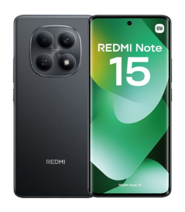 Smartphone xiaomi redmi note 15 6gb/ 128gb/ 6.77'/ negro