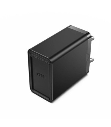 Cargador de pared vention fadb0-eu/ 1xusb tipo-c/ 20w