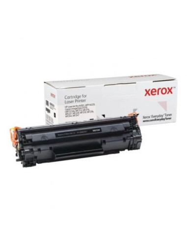 Tóner compatible xerox 006r03651 compatible con hp cf283x/crg-137/ 2200 páginas/ negro