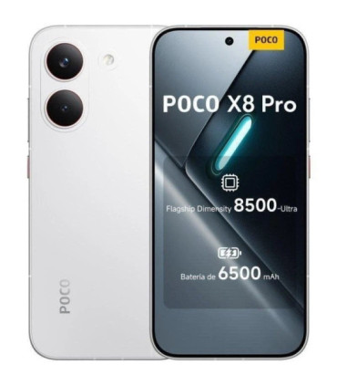 Smartphone xiaomi poco x8 pro 12gb/ 512gb/ 6.59'/ 5g/ blanco