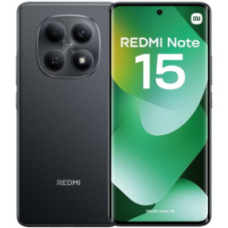 Smartphone xiaomi redmi note 15 8gb/ 128gb/ 6.77'/ negro