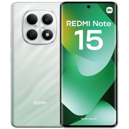 Smartphone xiaomi redmi note 15 8gb/ 128gb/ 6.77'/ verde