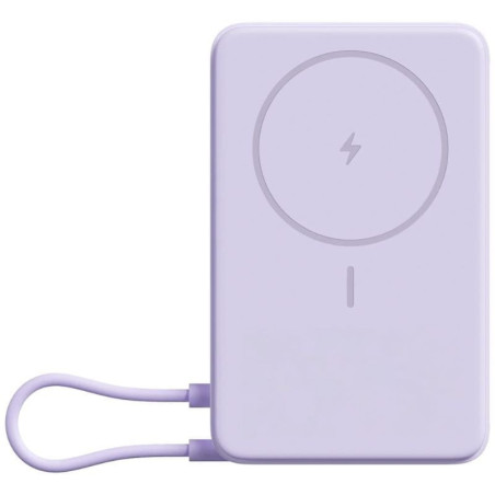 Powerbank 10000mah xiaomi magnetic power bank 10000/ wireless/ púrpura