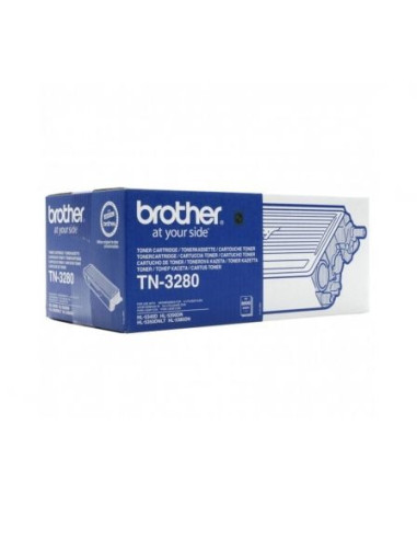 Tóner original brother tn-3280 alta capacidad/ negro