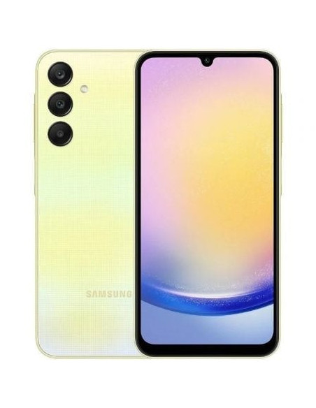 Smartphone samsung galaxy a25 8gb/ 256gb/ 6.5'/ 5g/ amarillo