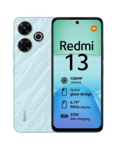 Smartphone xiaomi redmi 13 6gb/ 128gb/ 6.79'/ azul océano