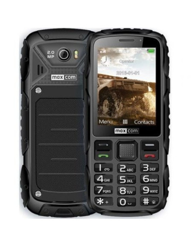 Teléfono móvil ruggerizado maxcom strong mm920/ negro