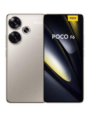 Smartphone xiaomi poco f6 8gb/ 256gb/ 6.67'/ 5g/ titanio