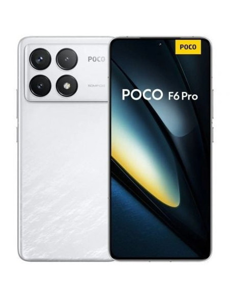 Smartphone xiaomi poco f6 pro 12gb/ 512gb/ 6.67'/ 5g/ blanco