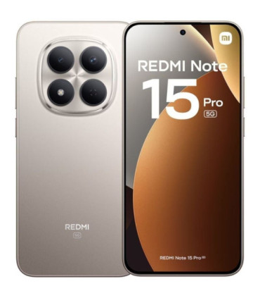 Smartphone xiaomi redmi note 15 pro 8gb/ 256gb/ 6.83'/ 5g/ titanio